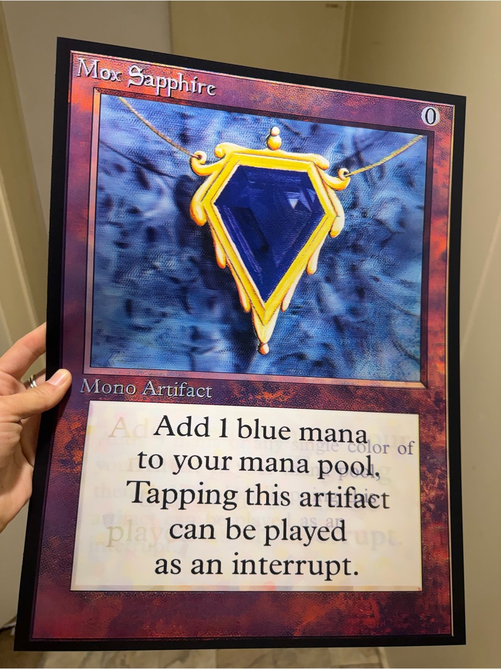 Magic the Gathering 3D Holographic Lenticular Poster